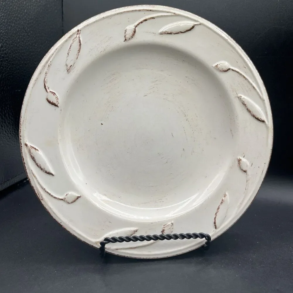 Signature SORRENTO WHEAT Cream Color Salad Dessert plate 8 1/4